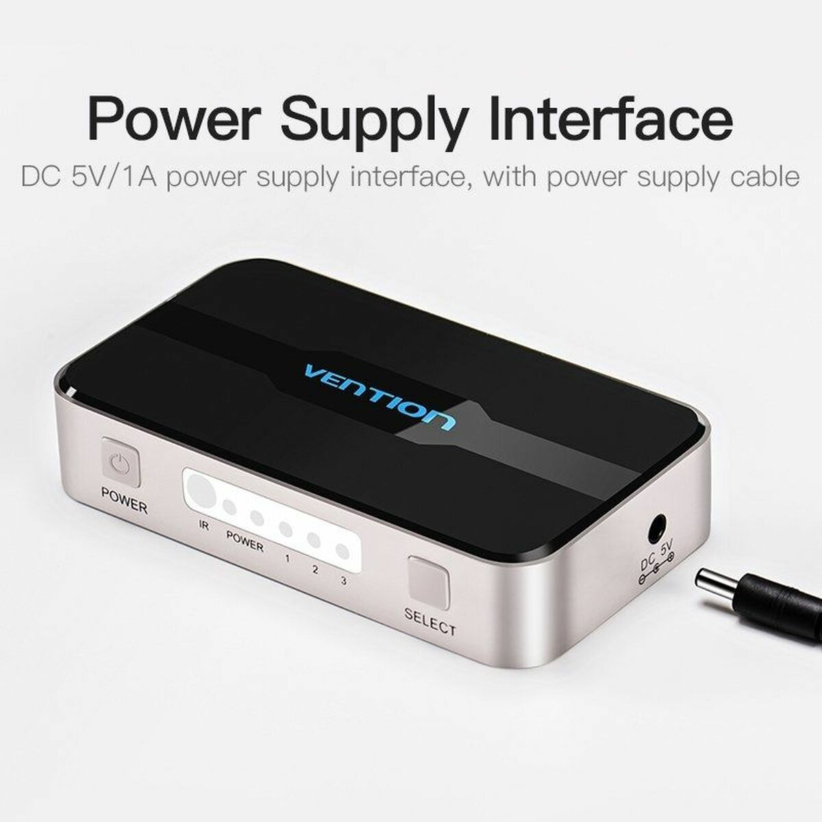 Διακόπτης HDMI Vention AFFH0 Γκρι